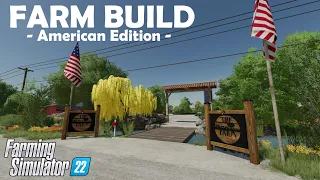 Farm Build / Hofbau #1 | American Edition | Elmcreek | Farming Simulator 22