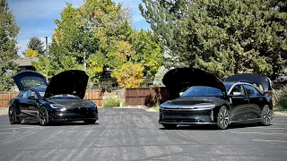 Cargo & Interior Space - Lucid Air vs Tesla Model S