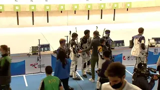 Junior WCh Lima, Peru - Final 10m Air Rifle Team Men Junior, 02.10.2021