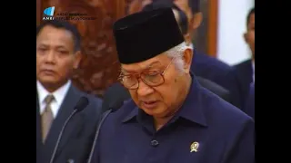 #ArsipHariIni 21 Mei 1998 PIDATO PRESIDEN SOEHARTO BERHENTI SEBAGAI PRESIDEN RI