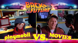 BACK To The FUTURE Comparison Side by Side  PLAYMOBIL vs. MOViES