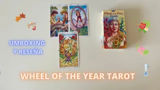 WHEEL OF THE YEAR TAROT | UMBOXING | RESEÑA en ESPAÑOL #reseña #tarot #review#angel #umboxing