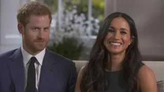 Prince Harry and Meghan Markle talk about their engagement