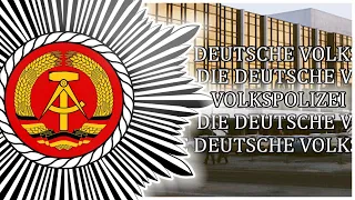 Die Deutsche Volkspolizei -|- Edit