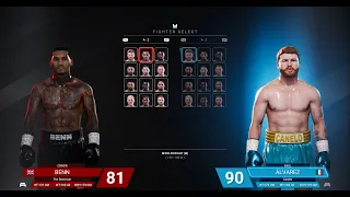 Canelo Alvarez VS Conor Ben