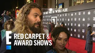 Jason Momoa & Lisa Bonet Talk Newlywed Life Logistics | E! Red Carpet & Award Shows