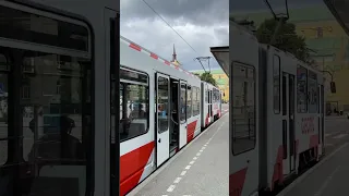 Closing doors of Tallinn trams 🚋🇪🇪