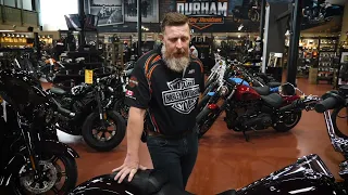 2022 Fat Boy 114 in Midnight Crimson / Vivid Black - Durham Harley Davidson