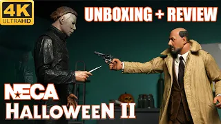 NECA Halloween 2 (1981) Ultimate Michael Myers & Dr Loomis Two-Pack | 4K UNBOXING AND REVIEW!!!