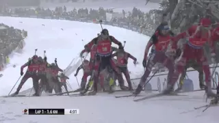 Biathlon World Cup 2016 (stage 5) - Men's Mass Start race