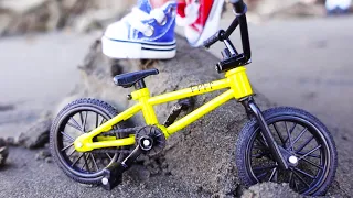 BMX Dirt Jump | BMX Finger | BMX Dirt Tricks | Tech Deck | Flick Tricks Dirt | BMX Dirt Sand Racing