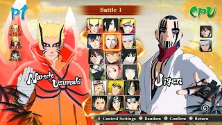 Naruto Storm Connections (PS5) - ALL Playable Characters & Full Gameplay