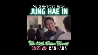 South Korean actor Jung Hae In is coming to USA and Canada this 2023!