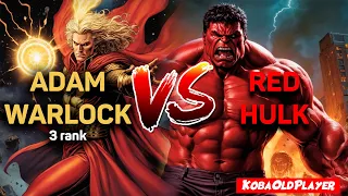 MCOC - Adam Warlock 7 star 3 rank vs Rulk - Best damager ?