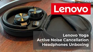 Lenovo Yoga ANC Headphones Black GS 7127 Unboxing - ASMR ?