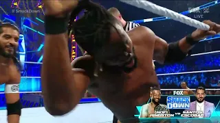 Kofi Kingston vs Santos Escobar W/ Legado Del Fantasma - WWE Smackdown 1/6/23 (Full Segment)