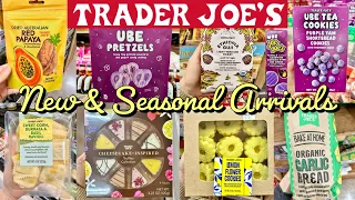 💜TRADER JOE’S NEW SPRING FINDS + UBE SEASON + GROCERY HAULS & REVIEWS 🛒