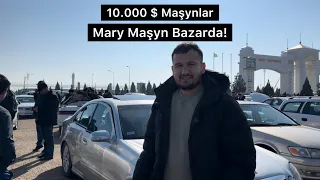 10.000 $ Masynlar Mary Masyn Bazarda! Авторынок в Туркменистане