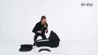 Cybex I e-PRIAM I Універсальна Коляска I Як встановити Lux набір люльки