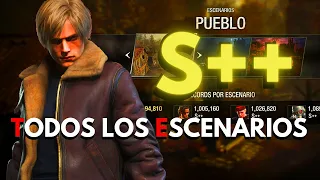 GUÍA RANGO S++ LEON Mercenarios 👑 TIPS Todos Los Escenarios! RESIDENT EVIL 4 REMAKE