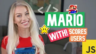 🛑 2hrs to code Mario with Auth + save scores | JavaScript, CSS, HTML