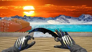 Gameplay Karambit "Year Of The Tiger" + Gloves "Year Of The Tiger" | Standoff ❄