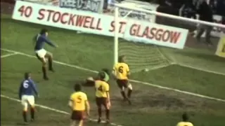 1976  Motherwell 0 v 1 Rangers