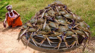 CRAB MASALA !!! Tasty Crab Masala Prepared by my daddy Arumugam /Village food factory