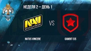 NV vs GMB - Неделя 2 День 1