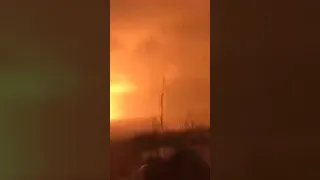 ¡Temblor provoca una terrible explosión en tuberías de gas natural en Turquía!