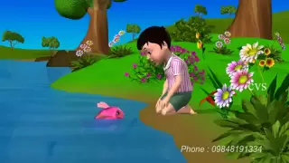 Machli jal ki rani hai   Fish 3D Animation Hindi Nursery rhymes for children  Hindi Poem )   MP4 360