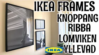 IKEA FRAMES: BEST PHOTO FRAMES FOR GALLERY WALL ART | HOME DECOR