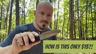 GrandWay Fixed Blade Knife on Amazon: Review and Test/ Model 148109