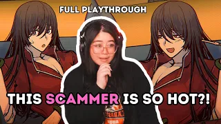 I want to date the scammer?! | Curio Compendium | Visual Novel Dating Sim Game