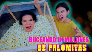 BUCEANDO EN MILLONES DE PALOMITAS | AnaNana TOYS