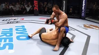 Bruce Lee vs. Royce Gracie (EA sports UFC 3) - CPU vs. CPU