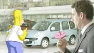 pubblicità divertente - i Simpson e la nuova renault Kangoo.mp4