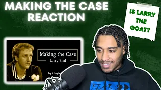 SO WHO IS THE GOAT… | FIRST TIME WATCHING Making the Case - Larry Bird | LARRY BIRD REACTION