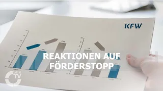 Erste Reaktionen: Stopp der KfW-Bundesförderung | SHK-TV Nachrichten