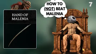 playing as MALENIA itself - (beating ELDEN RING with all 308 weapons)