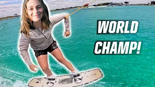 WAKEBOARDING WITH A WORLD CHAMPION - CAMPBELL SCARBOROUGH