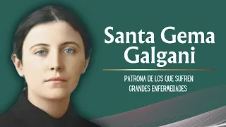 Santa Gema Galgani, Patrona de los que sufren grandes enfermedades y tentaciones | Vida de Santos