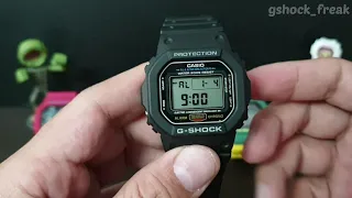 G-Shock | DW-5600e | Tutorial