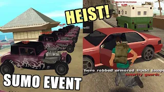 Armored Truck Heist! Undertaker Job, SUMO Events in GTA San Andreas Multiplayer | WTLS NEWS #34