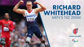 Richard Whitehead takes T42 200m gold at London 2012