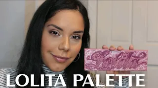 KAT VON D LOLITA PALETTE | FIRST IMPRESSIONS + TUTORIAL