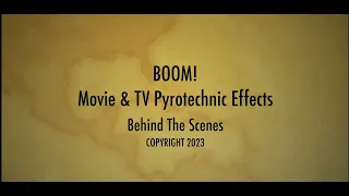 #WARNING Explosive Content - Special Effects Pyrotechnics