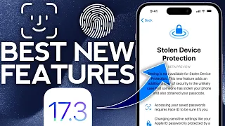 iOS 17.3 Best New Features For iPhone & iPad - Stolen Device Protection & Collaborative Playlist