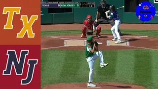 Texas vs New Jersey Highlights | LLWS Elimination Game | 2021 Little League World Series Highlights