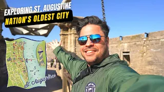 Exploring St. Augustine The Nations Oldest City | Castillo De San Marcos & City Tour!